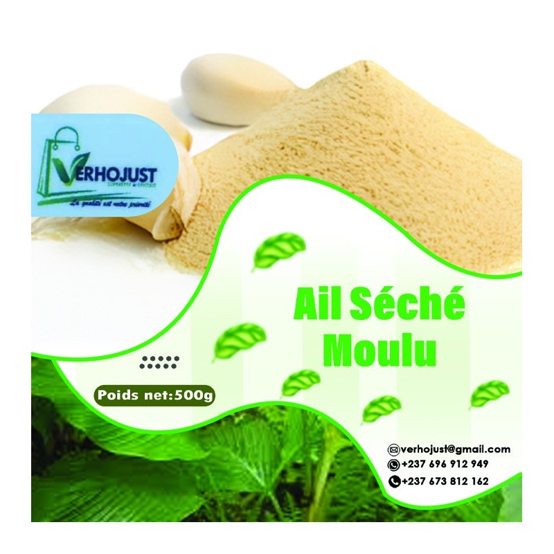 Ail séché moulu