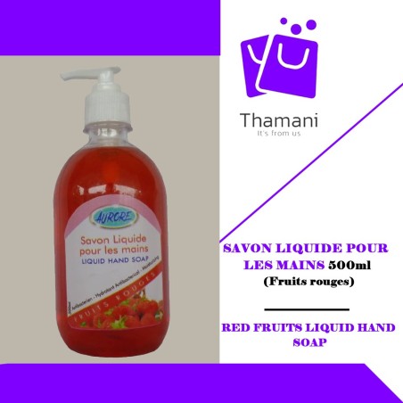 SAVON LIQUIDE POUR MAINS AUX FRUITS ROUGES