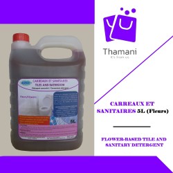 DETERGENT POUR CARREAUX ET SANITAIRES AU FLEURS