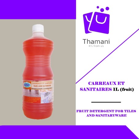 FRUIT DETERGENT FOR TILES AND SANITARYWARE