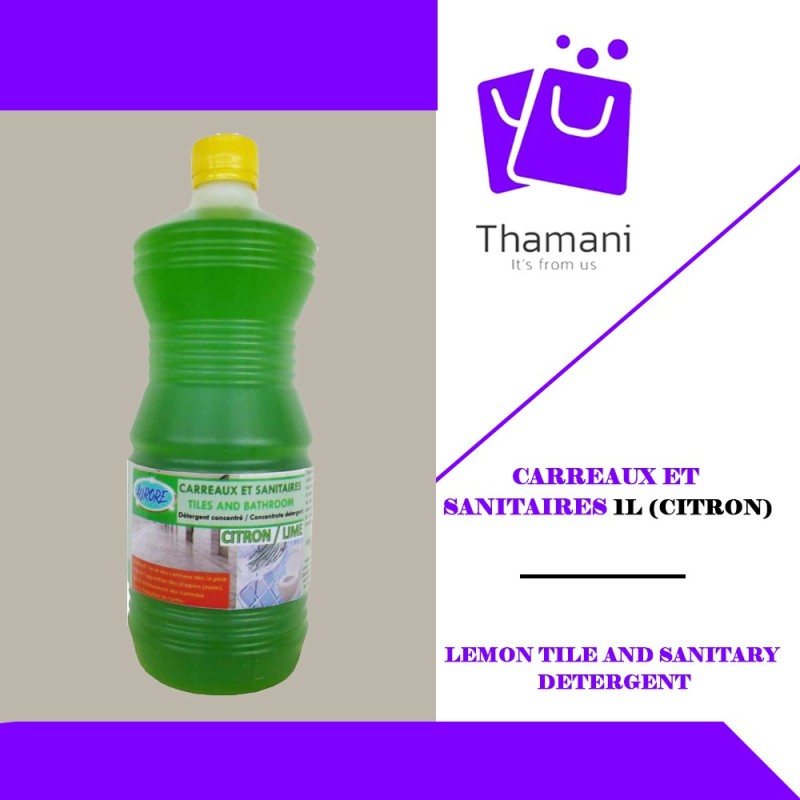 LEMON TILE AND SANITARY DETERGENT