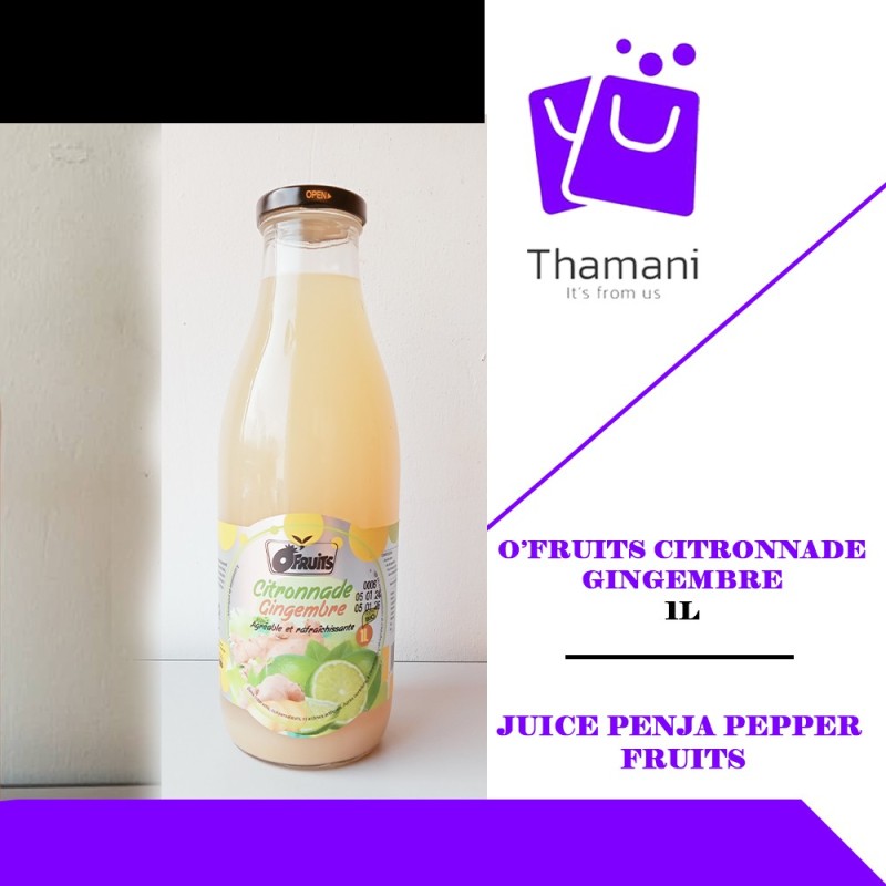 JUICE LEMONADE GINGER FRUITS 1L