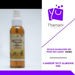 HUILE D'AMANDE DE NOIX DE CAJOU 125ML