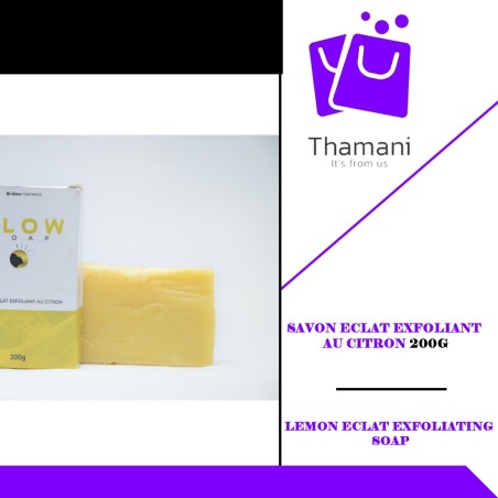 SAVON ECLAT EXFOLIANT AU CITRON 200g