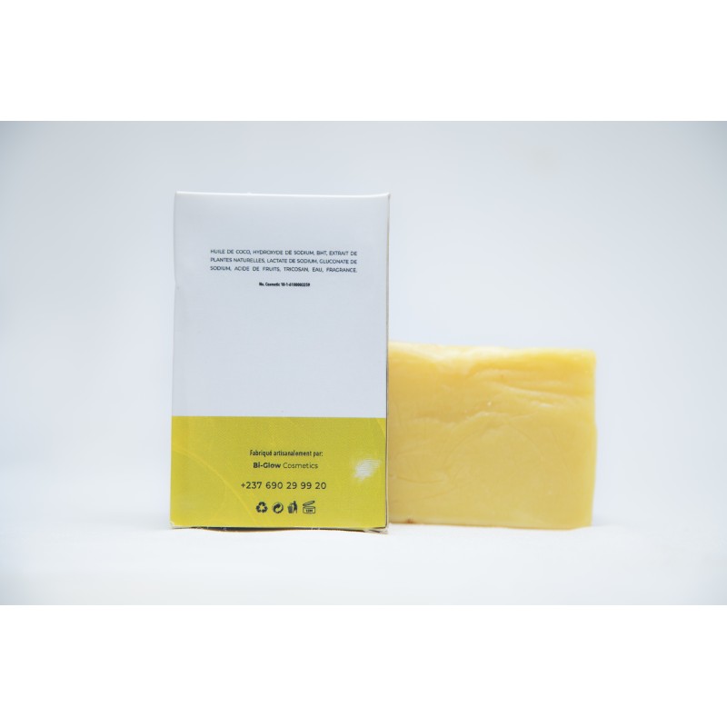 LEMON ECLAT EXFOLIATING SOAP 200g