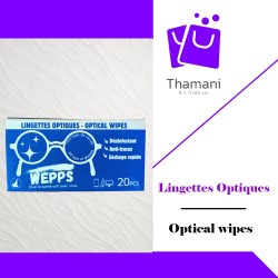 lingettes optiques 1 boite (20 sachets)