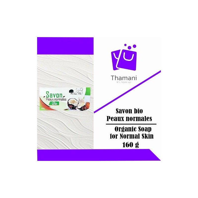 SAVON PEAUX NORMALES BIO 160g SAVON PEAUX NORMALES BIO 160g
