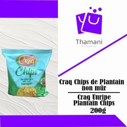 CRAQ NON-RIPE PLANTAIN CHIPS 200G