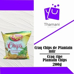 CRAQ RIPE PLANTAIN CHIPS 200G
