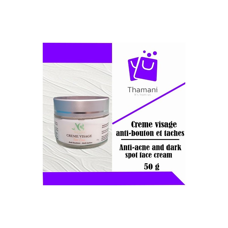 ANTI-BLEMISH AND ANTI-SPOT FACE CREAM 50G ANTI-BLEMISH AND ANTI-SPOT FACE CREAM 50G