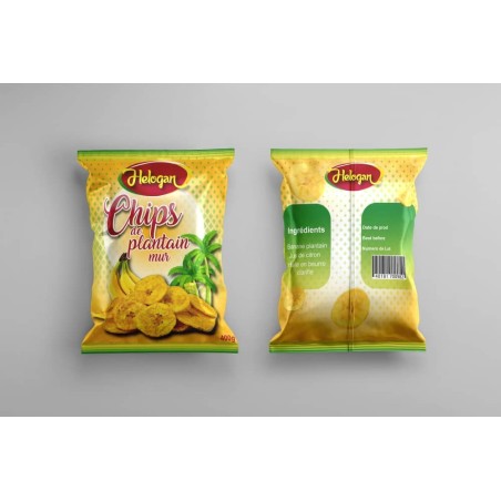 CRAQ RIPE PLANTAIN CHIPS 400G