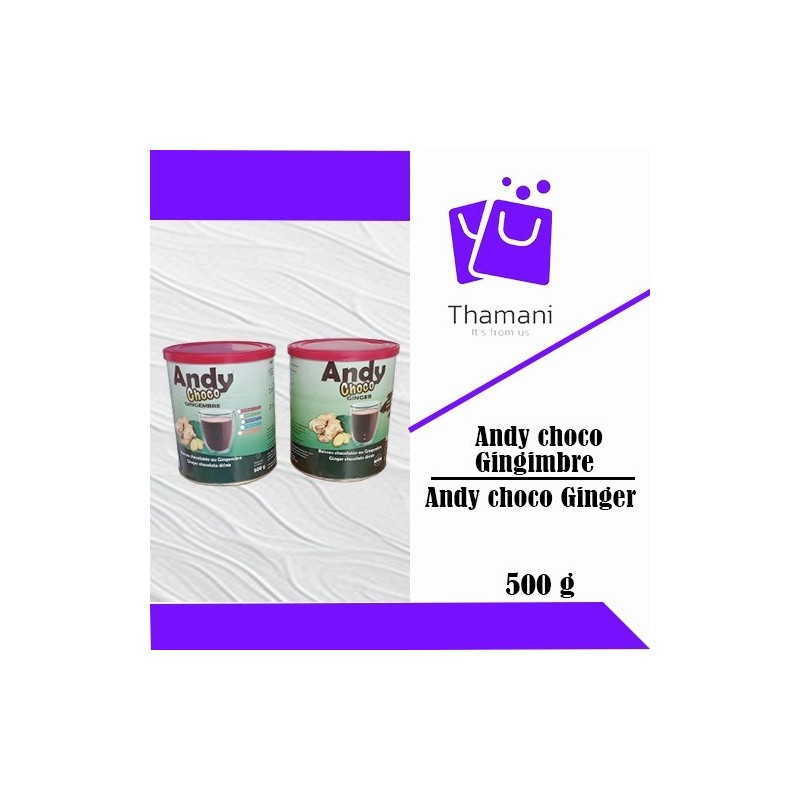ANDY CHOCO GINGEMBRE 500G