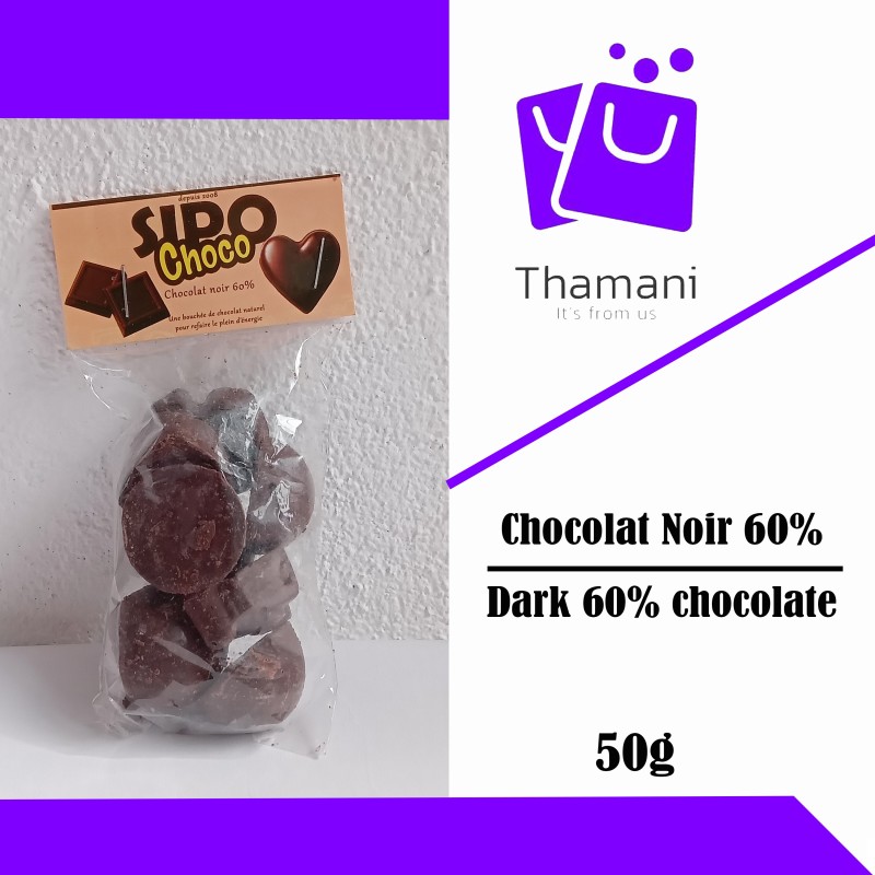 CHOCOLAT NOIR 60% 50G