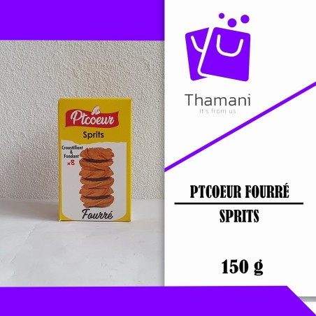 PETIT COEUR BISCUIT FOURRE 150G