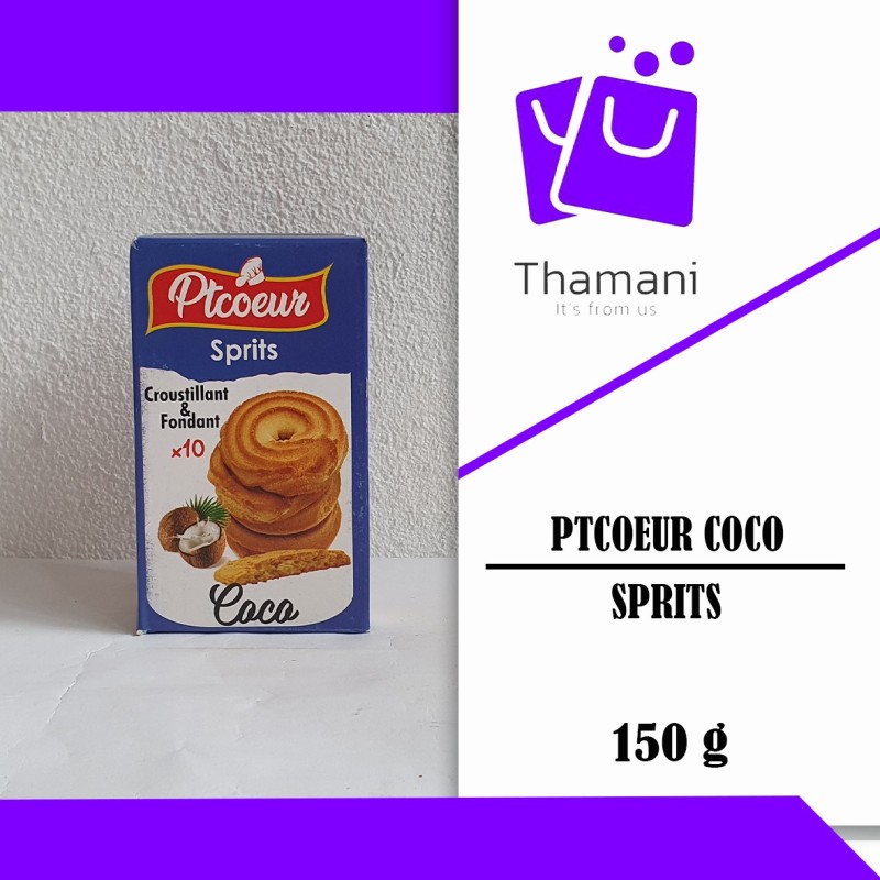 PETIT COEUR BISCUIT AU COCO 150G
