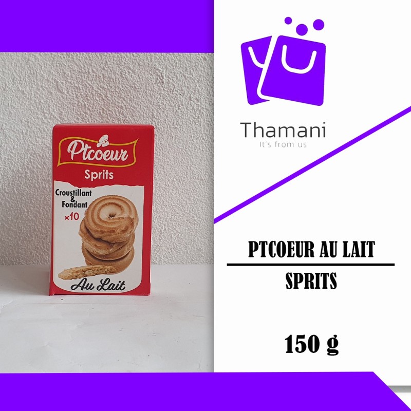 LITTLE HEART MILK BISCUIT 150G