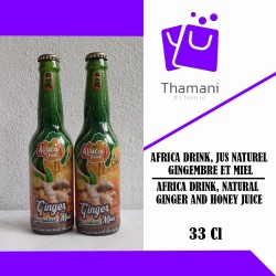 NATURAL GINGER JUICE WITH HONEY 0.33L
