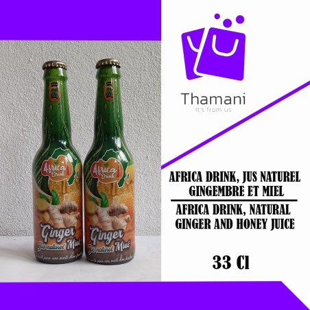 NATURAL GINGER JUICE WITH HONEY 0.33L