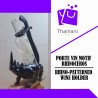 WINE RACK RHINOCEROS PATTERN